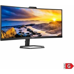 Philips 34E1C5600HE 34" VA UltraWide Monitor - 3440x1440, HDMI, DisplayPort, USB-C, 100Hz - Exceptional Clarity & Immersive Expe